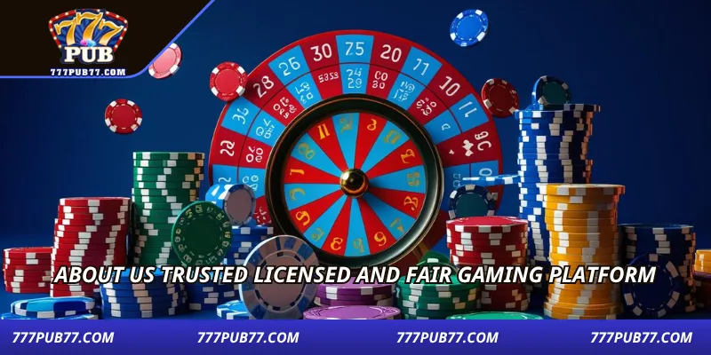 About us trusted licensed and fair gaming platform