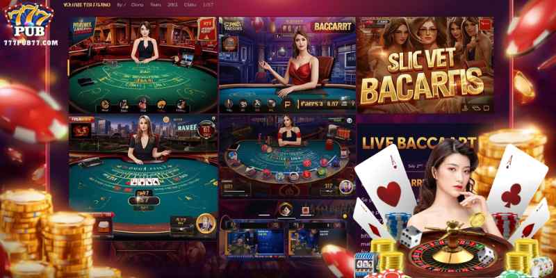         Modern casino platforms offer several variations of live baccarat to make gameplay more exciting.