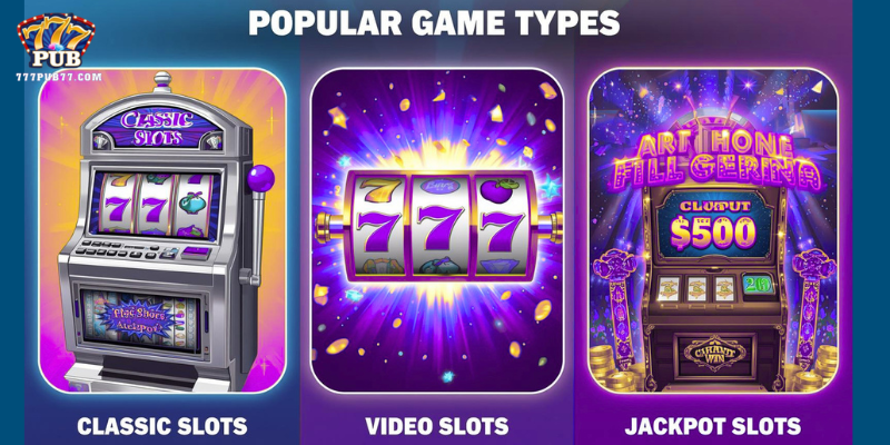 Types of Slots Available